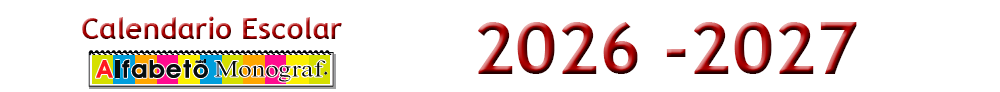 calendario escolar